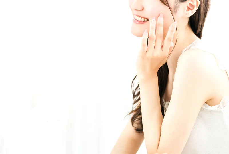 症例写真・スキンケアメゾット１カ月ケア